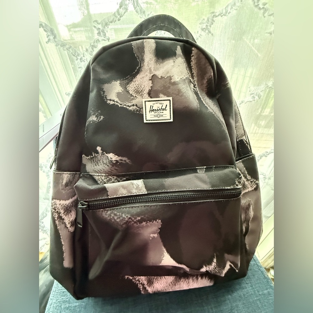 NWT - Brand New Herschel Supply Company Black and Gray Backpack